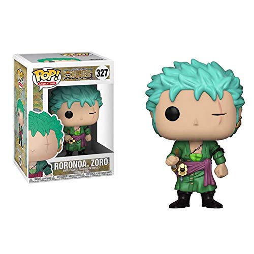 Figura de vinilo Pop Anime de una pieza Roronoa Zoro 327 # figuras de acción estatua en caja figura modelo juguetes regalos para niños 10 cm