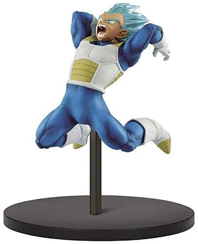 Figura Dragon Ball 10cm Vegeta God Blue Super Saiyan Solitary Warrior BANPRESTO 81846 Battle Retsuden Original