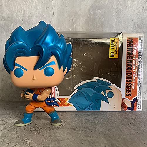 Figura Pop Anime Dragon Ball Super Ssgss Goku # 563 Kamehameha Figura De Acción 10Cm Colección De Juguetes Muñecas Regalos para Niños