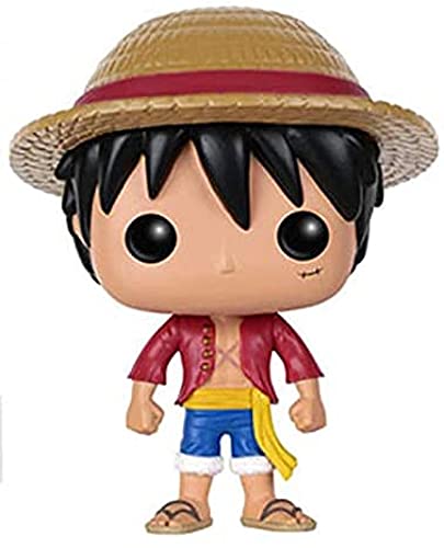 Figuras Pop One Piece Monkey.D.Luffy Modelo De Juguete 10Cm, Figuras De Acción Coleccionables con Caja Modelo De Vinilo Juguetes para Niños Regalo 10Cm