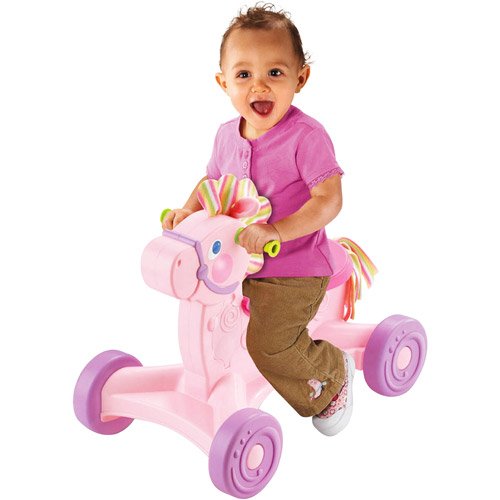 Fisher Price - Andador Pony Musical Rosa