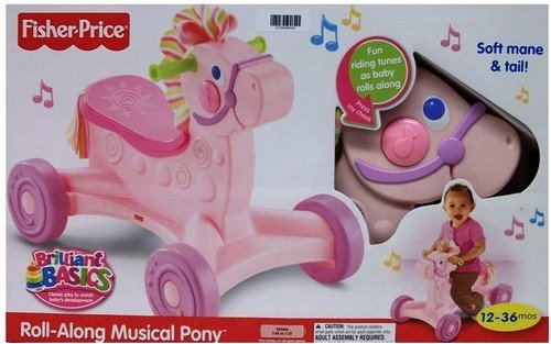 Fisher Price - Andador Pony Musical Rosa