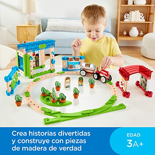 Fisher-Price - Ciudad Peque-Constructores, Juguetes Niños +3 Años (Mattel FXG14) , color/modelo surtido