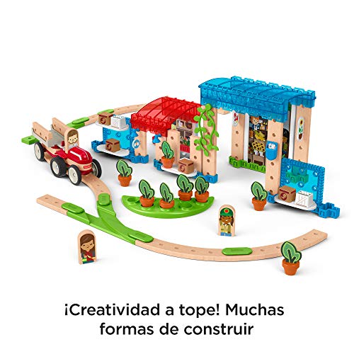 Fisher-Price - Ciudad Peque-Constructores, Juguetes Niños +3 Años (Mattel FXG14) , color/modelo surtido