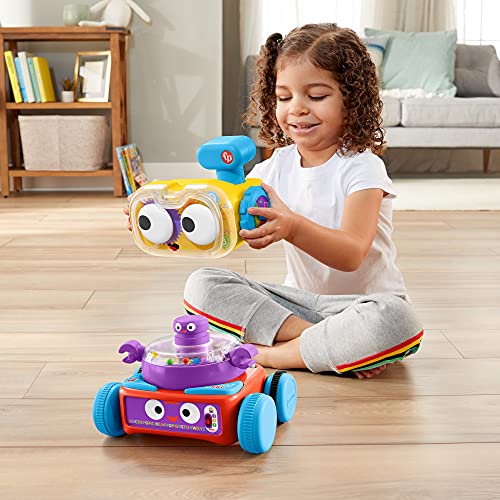 Fisher-Price HCK39 Linus - Robot Educativo 4 en 1 para bebés a Partir de 6 Meses