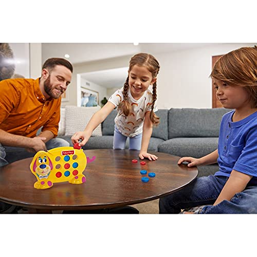 Fisher-Price Juego de mesa Tic Tac Tony, juego 3 en raya para niños +3 años (Mattel GWN53)