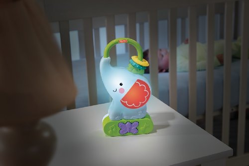 Fisher-Price - Lámpara elefantito sueños de luz (Mattel Y6586)