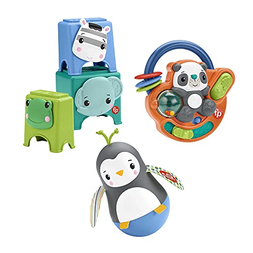 Fisher-Price Manos Kit de Juego con Panda Actividades, Multicolor (Mattel HFJ93)