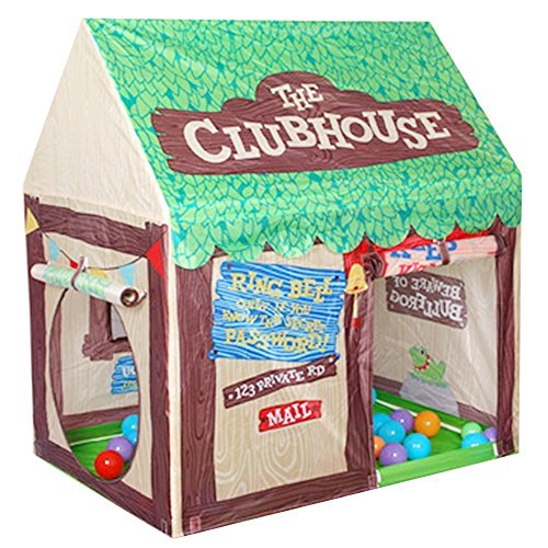 Floving Juegos de Interior / Exterior para niños Tiendas de niños Chocolate Playhouse Palace Tiendas (Verde)