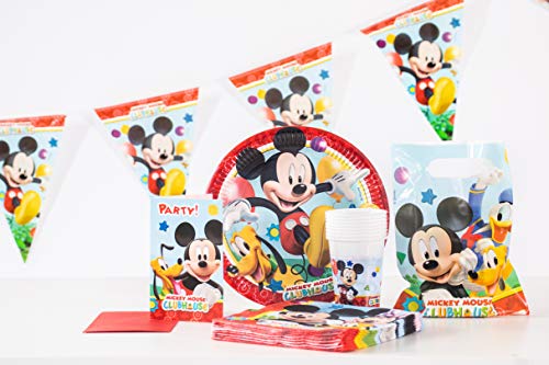 Folat B.V. Pack 8 vasos 200 ml, Mickey Mouse (50864)