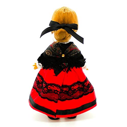 Folk Artesanía Muñeca Regional colección de 25 cm con Vestido típico Alcarreña La Alcarria Guadalajara España.