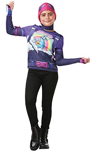 Fortnite - Disfraz Brite Bomber para niño, camiseta, 9-10 años (Rubies 300197-XL)