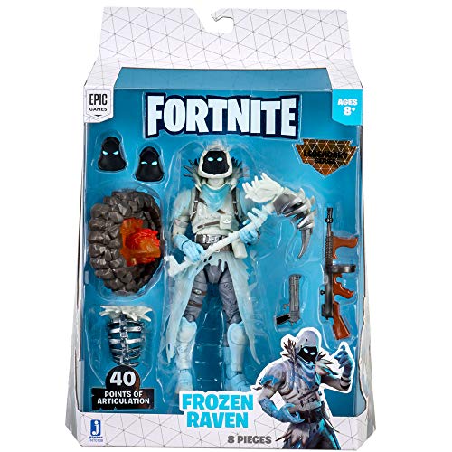 Fortnite Legendary Series Paquete de figuras de 6 pulgadas, Cuervo congelado