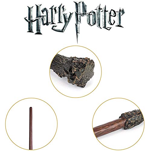 FSYG La Noble colección Lord Voldemort Toy Wand PVC Lord Voldemort Varita con réplica Ollivanders Wand Box,A