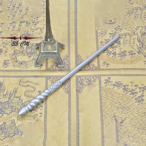 FSYG La Noble colección Lord Voldemort Toy Wand PVC Lord Voldemort Varita con réplica Ollivanders Wand Box,A