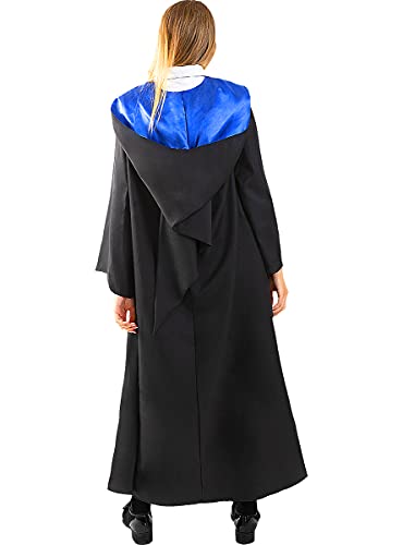 Funidelia | Disfraz Ravenclaw Harry Potter Oficial para Hombre y Mujer Talla S ▶ Hogwarts, Magos, Películas & Series - Color: Negro - Licencia: 100% Oficial