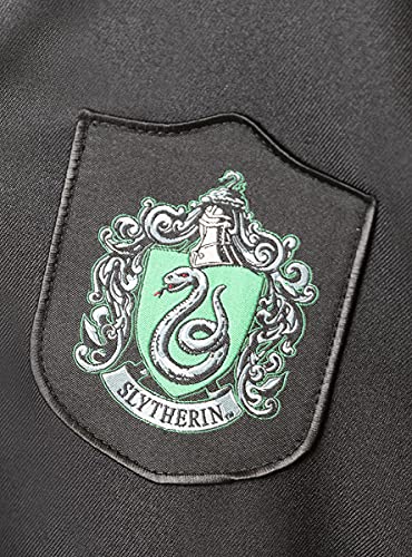 Funidelia | Disfraz Slytherin Harry Potter Oficial para Hombre y Mujer Talla L ▶ Hogwarts, Magos, Películas & Series - Color: Negro - Licencia: 100% Oficial