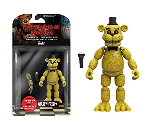 Funko 8850 Five Nights at Freddie's 8849 "FNAF Gold Freddy Action Figure