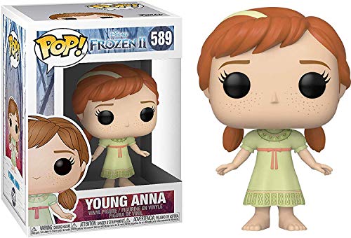 Funko Frozen 2 - Young Anna Pop! Vinyl Figure (Includes Compatible Pop Box Protector Case)