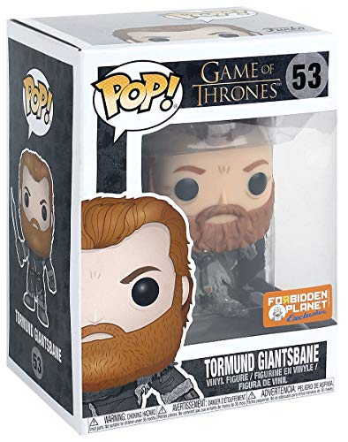 Funko Juego de Tronos - Tormund Giantsbane (Snowy Exclusive) #53