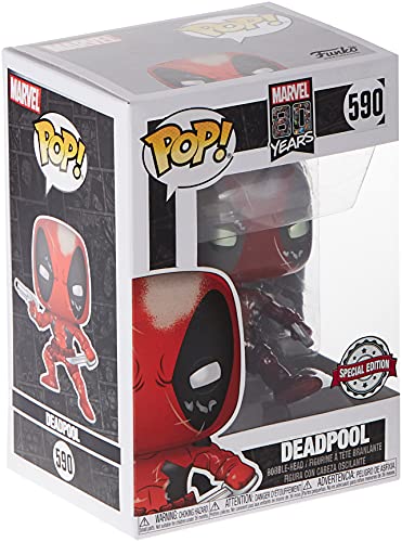 Funko Marvel 590 - Vinilo de Deadpool de los 80 años