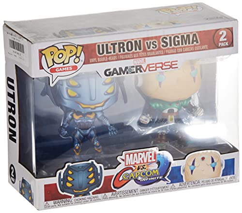 Funko Marvel-Capcom - Pop 2 - Ultron vs Sigma