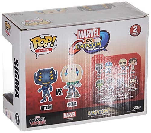 Funko Marvel-Capcom - Pop 2 - Ultron vs Sigma