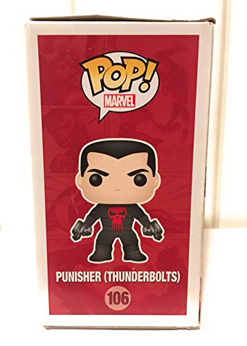 Funko Pdf00005444 - Punisher con Thunderbolts 106 - Pdf00005444 Pop - Marvel, Color Negro y Gris