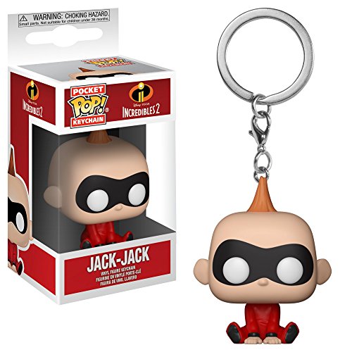 Funko Pocket Pop! Keychain: Disney: The Incredibles 2: Jack-Jack , Multicolor (Funko 29962)