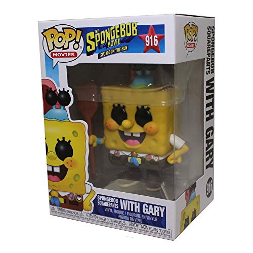 Funko - Pop! Animation: Sponge Bob - SpongeBob in Camping Gear Figura Coleccionable, Multicolor (47162)