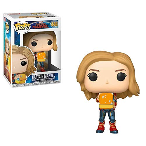 Funko - Pop! Bobble: Marvel - Captain Marvel: Pop 1 Figura Coleccionable, Multicolor (37685)