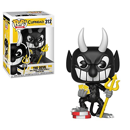 Funko Pop!- Cuphead The Devil Figura de Vinilo (26966)