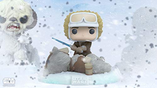 Funko Pop! Deluxe Star Wars: Battle at Echo Base Series - Han Solo y Tauntaun, Amazon Exclusive, Figura 2 de 6