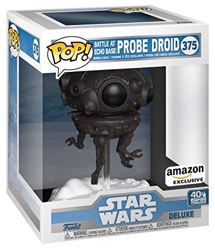 Funko Pop! Deluxe: Star Wars Battle at Echo Base Series – Sonda Droid de 6 pulgadas, figura de acción exclusiva de Amazon