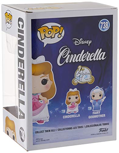 Funko Pop Disney: Cinderella - Cinderella in Pink Dress, Estándar