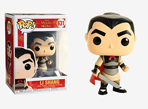 Funko- Pop Disney: Mulan-Li Shang Princess Figura Coleccionable, Multicolor (45329)