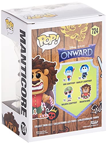 Funko- Pop Disney: Onward-Manticore Figura Coleccionable, Multicolor (45586)