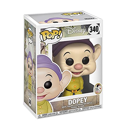 Funko Pop!- Disney: Snow White-Dopey Figura de Vinilo, (21718), Modelos surtidos