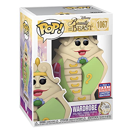 Funko Pop Disney Wardrobe Beauty and The Beast FunKon 2021 Exclusive