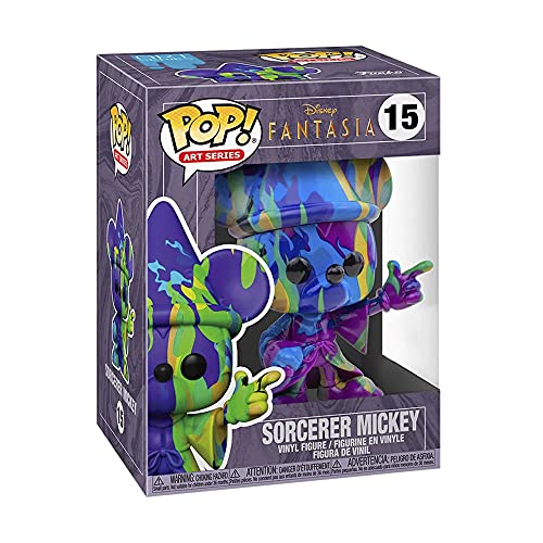 Funko-POP DisneyFantasia 80th-Mickey#2 (Artist Series) w/Case Fantasia Figura coleccionable, multicolor (51942)