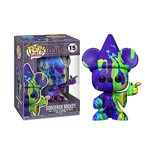 Funko-POP DisneyFantasia 80th-Mickey#2 (Artist Series) w/Case Fantasia Figura coleccionable, multicolor (51942)