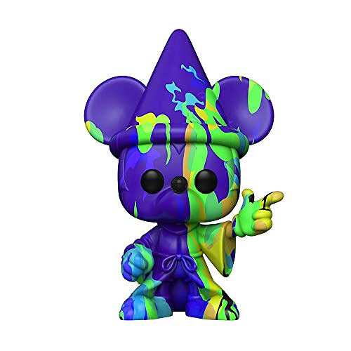 Funko-POP DisneyFantasia 80th-Mickey#2 (Artist Series) w/Case Fantasia Figura coleccionable, multicolor (51942)