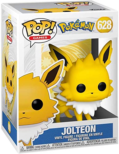 Funko Pop! Games: Pokemon - Figura de vinilo Jolteon (incluye funda protectora compatible con caja de pop)