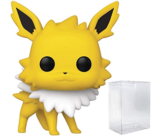 Funko Pop! Games: Pokemon - Figura de vinilo Jolteon (incluye funda protectora compatible con caja de pop)