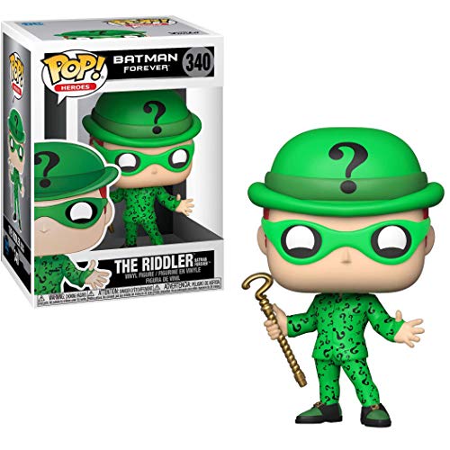 Funko - Pop! Heroes: Batman Forever - Riddler Figura Coleccionable, Multicolor (47705)