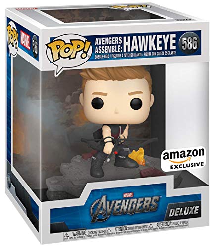 Funko Pop! Marvel 586 Avengers Assemble Hawkeye Deluxe Special Edition