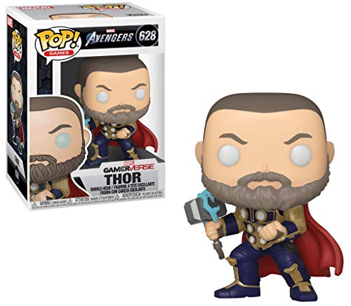 Funko - Pop! Marvel: Avengers Game - Thor Figurina, Stark Tech Suit, Multicolor (47758)