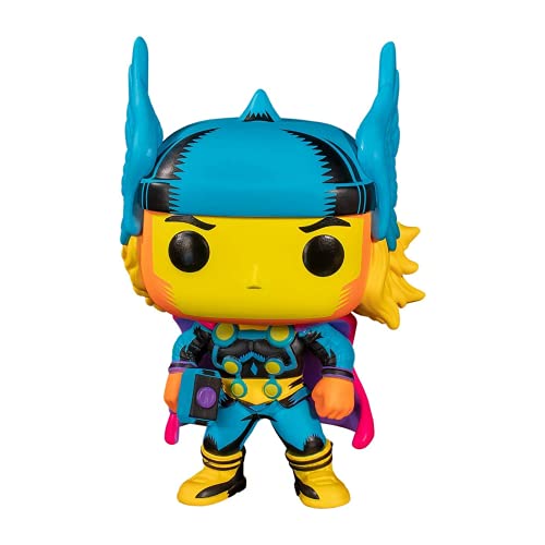 Funko- Pop Marvel Black Light Thor Juguete coleccionable, Multicolor (48847)