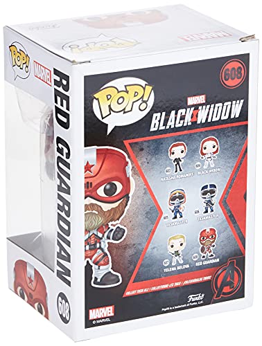 Funko - Pop! Marvel: Black Widow – Red Guardian Figura Coleccionable, Multicolor (46686)