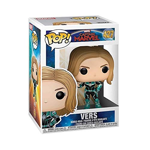 Funko - Pop! Marvel: Captain Marvel - Vers Figura Coleccionable, Multicolor (36342)